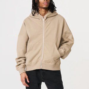 SAND Oversized ZipUP: Luxury meets COmfort
